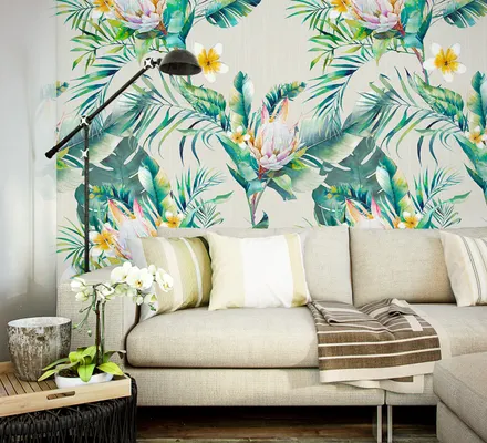 Арт. FLO-43-1 | Обои | Акапулько