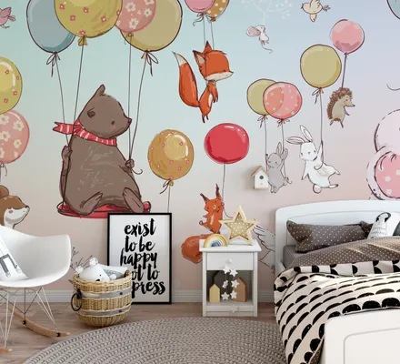 Арт. KIDS-41 | Обои | Навстречу приключениям