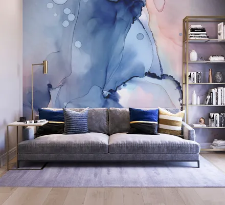 Арт. INK-01 | Обои | Кусто