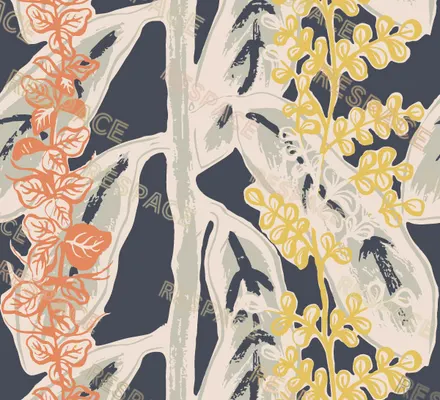 Арт. MOD-20 | Обои | Листья