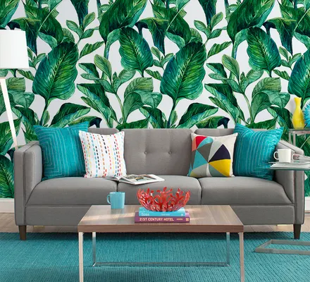 Арт. FLO-34 | Обои | Тропик Козерога