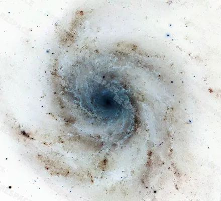 Арт. MOD-76 | Обои | Спиральная галактика