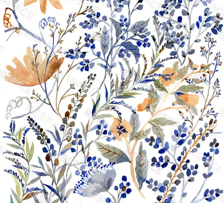 Арт. FLO-33 | Обои | Амьен