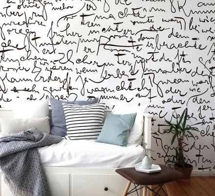 Арт. CLAS-08-2 | Обои | Письмена