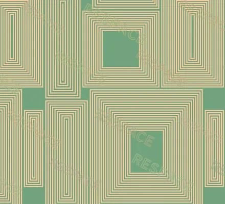 Арт. GEO-18 | Обои | Квадрат в квадрате