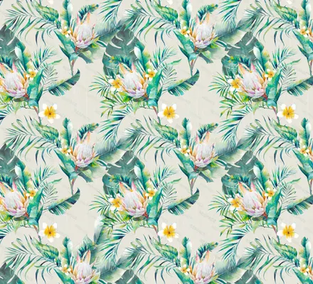 Арт. FLO-43-1 | Обои | Акапулько