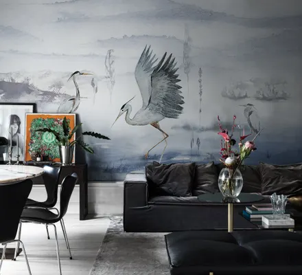 Арт. CLAS-37-1 | Обои | Дом цапли