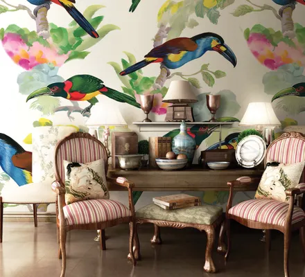 Арт. FLO-18 | Обои | Борнео