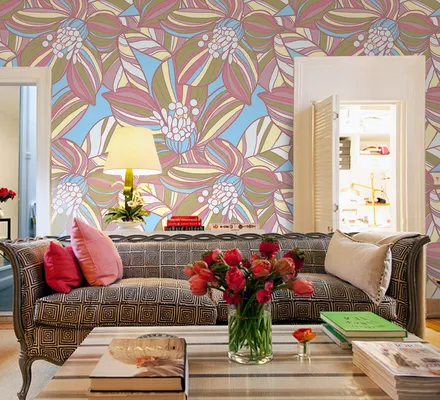 Арт. FLO-14-2 | Обои | Цветочное эхо