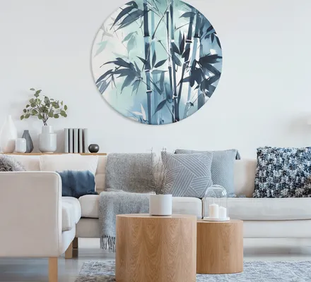 Арт. CAN-150 | Интерьерные картины | Сагано (Круг)