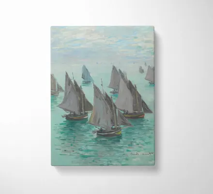 Арт. CAN-149 | Интерьерные картины | Спокойное море (Прямоугольник)