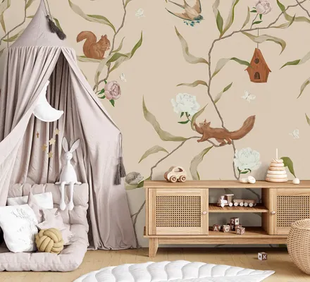 Арт. KIDS-81 | Обои | Малиновка