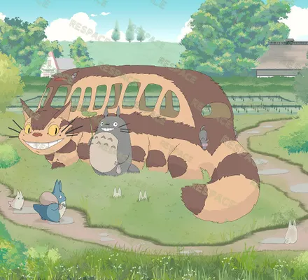 Арт. KIDS-80 | Обои | Тоторо