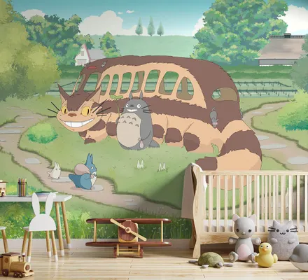 Арт. KIDS-80 | Обои | Тоторо