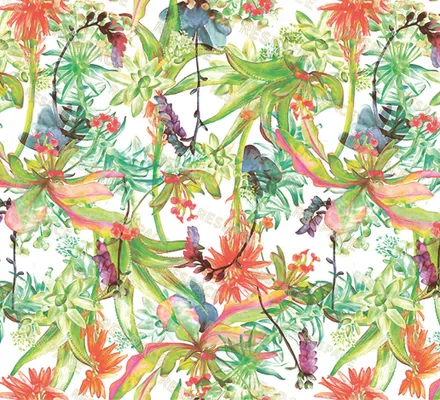 Арт. FLO-22 | Обои | Фиджи