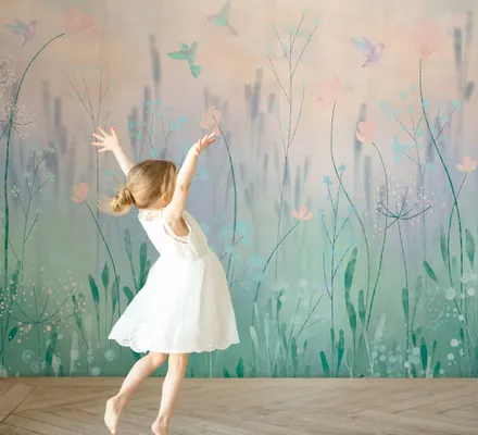 Арт. KIDS-50-1 | Обои | Колибри