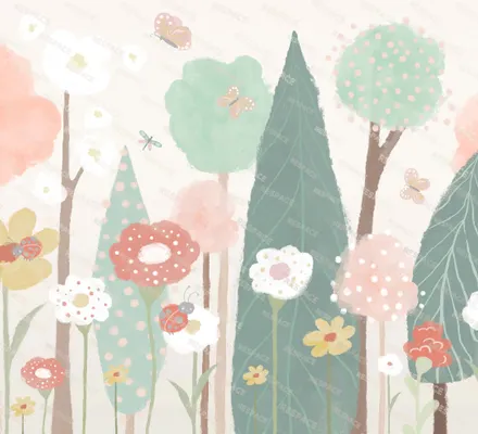 Арт. KIDS-52 | Обои | Летняя Идиллия