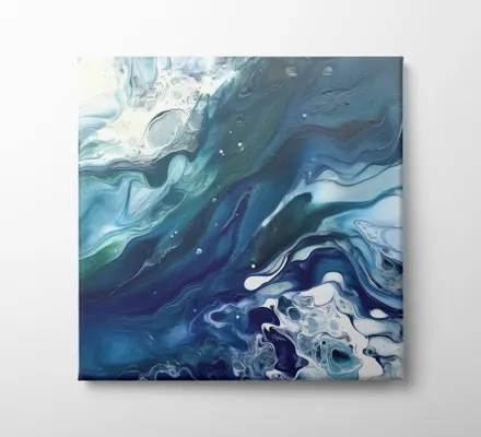 Арт. CAN-138 | Интерьерные картины | Морская гладь (Квадрат)
