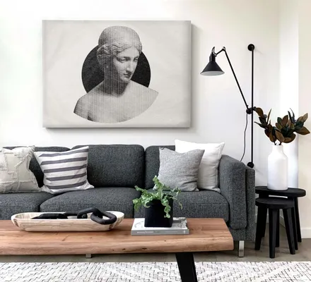 Арт. CAN-139 | Интерьерные картины | Афродита (Прямоугольник)