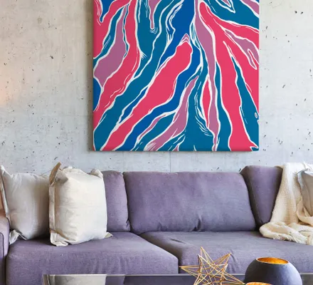 Арт. CAN-141 | Интерьерные картины | Поток 2 (Квадрат)