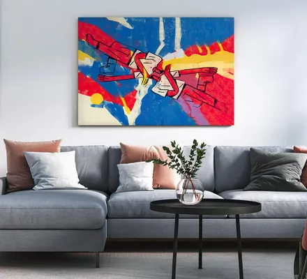 Арт. CAN-147 | Интерьерные картины | Баланс (Прямоугольник)