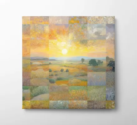 Арт. CAN-143 | Интерьерные картины | Пейзаж (Квадрат)