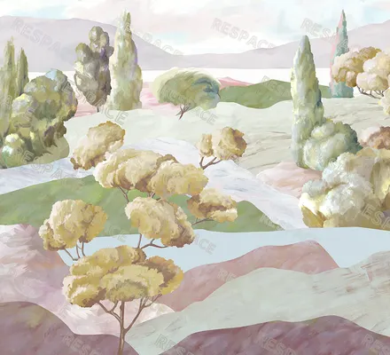 Арт. TOSC-03 | Обои | Гросетто (Цветовая вариация №4)