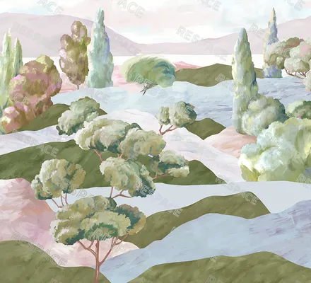 Арт. TOSC-03 | Обои | Гросетто (Цветовая вариация №3)