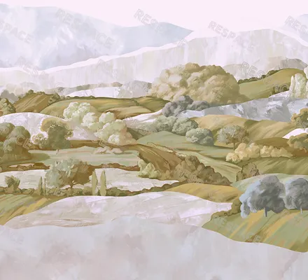 Арт. TOSC-05 | Обои | Монтепульчано (Цветовая вариация №4)