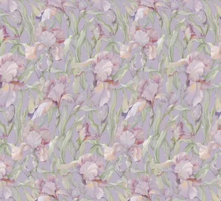 Арт. TILE-FLO-25 | Плитка | Плитка Irise Lilac