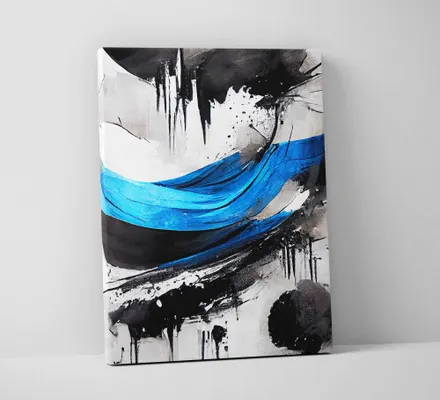 Арт. CAN-5 | Интерьерные картины | Абстракция 2 (Прямоугольник)