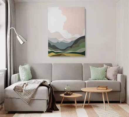 Арт. CAN-28 | Интерьерные картины | Пейзаж 1 (Прямоугольник)