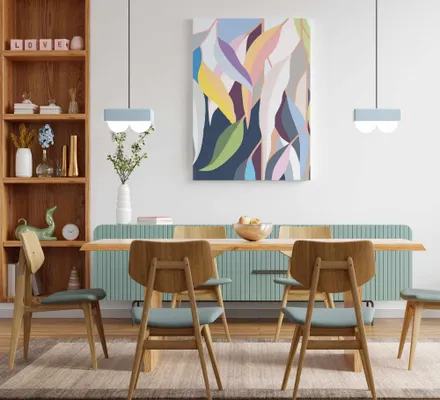 Арт. CAN-32 | Интерьерные картины | Прогулка в парке 1 (Прямоугольник)