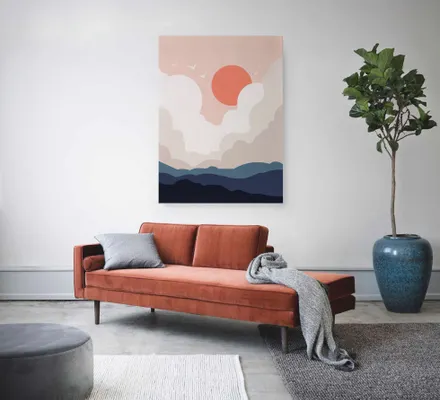 Арт. CAN-35 | Интерьерные картины | Тайю  (Прямоугольник)