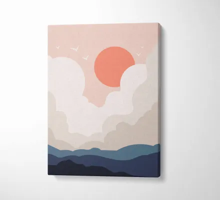 Арт. CAN-35 | Интерьерные картины | Тайю  (Прямоугольник)