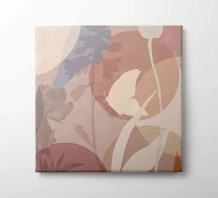 Арт. CAN-43 | Интерьерные картины | Папиллон (Квадрат)