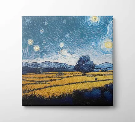 Арт. CAN-49 | Интерьерные картины | Ван Гог (Квадрат)