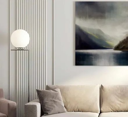 Арт. CAN-51 | Интерьерные картины | Горы 1 (Квадрат)