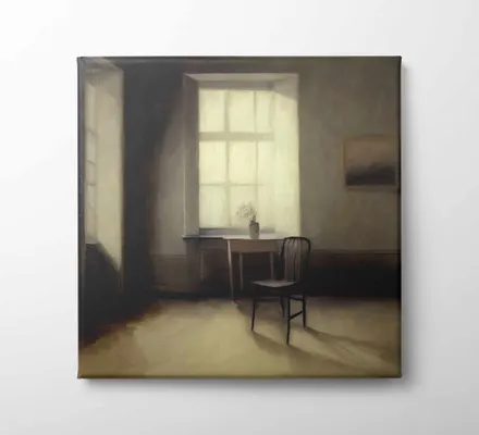 Арт. CAN-67 | Интерьерные картины | Утро в усадьбе (Квадрат)