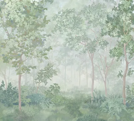 Арт. NAT-23 | Обои | Булонский лес