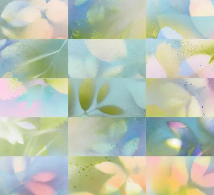 Арт. PAN-GRAD-10 | Плитка | Акварельная весна