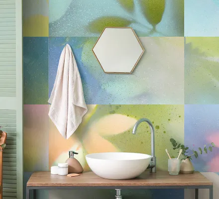 Арт. PAN-GRAD-10 | Плитка | Акварельная весна