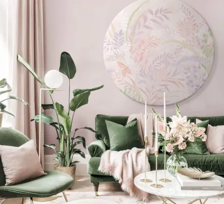 Арт. CAN-89 | Интерьерные картины | Мирт (Круг)