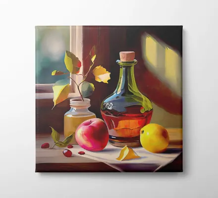 Арт. CAN-85 | Интерьерные картины | Кленовый сироп (Квадрат)