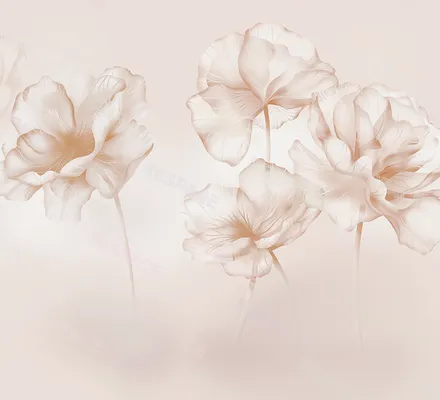 Арт. FLO-91 | Обои | Эльфея (Цветовая вариация №5)