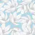 Арт. FLO-08-2 | Обои | Дикий мед (голубые) (Цветовая вариация №1)