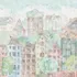 Арт. KIDS-62 | Обои | Домики (Цветовая вариация №1)