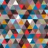 Арт. GEO-17 | Обои | Калейдоскоп (контрастные) (Цветовая вариация №1)