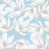 Арт. FLO-08-2 | Обои | Дикий мед (голубые) (Цветовая вариация №1)